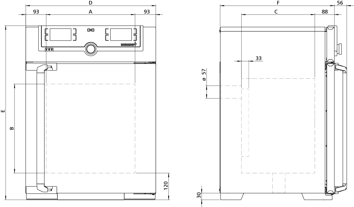 Estufa Universal de 53L - UF55/plus - Imagen 2